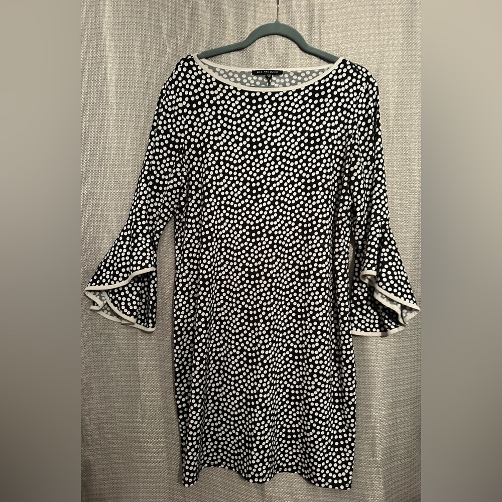 Black and White Dress